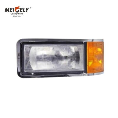 OEM-Standard Scheinwerfermontage mit schlagbeständigen Polycarbonatlinsen für Plug-and-play-Installation auf Mack-Schwerlastwagen