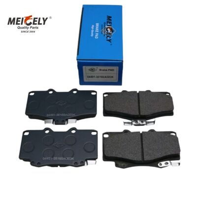 OE 04491-35160 Vorderachs-Bremsscheibenbelagsatz Hochleistungsbremsbeläge für Toyota