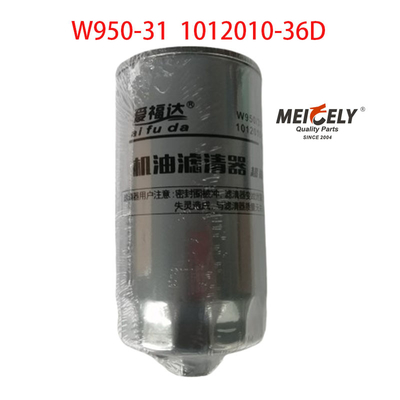 Stock Truck Motor Teile W950/31 Ölfilter von Faw Jiefang J5 J6