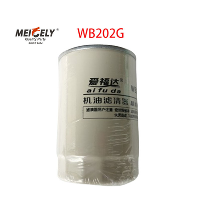 Hohe Qualität WB202G Ölfilter Z20070019 für Weichai WP4