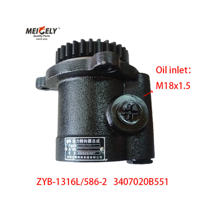 Stock Faw Jiefang Xichai Motor Steering Booster Pumpe Montage