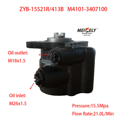 ZYB-15521R/413B Yuchai Lenkwagenpumpe M4101-3407100