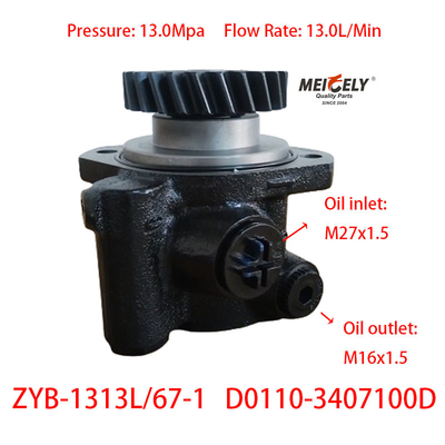 Stock Yuchai 4108 Vierzylinder-Radmotor Steering Booster Pumpe