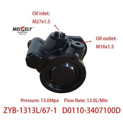 Stock Yuchai 4108 Vierzylinder-Radmotor Steering Booster Pumpe