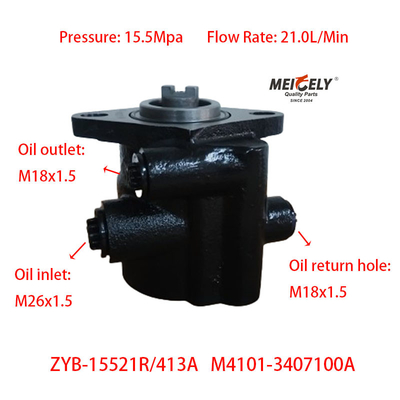 Stock Yuchai 6M Motor M4101-3407100A Yuchai Serie Lenkpumpe