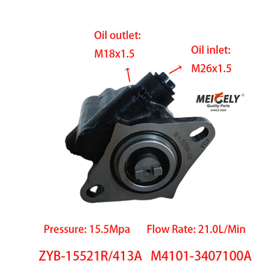 Stock Yuchai 6M Motor M4101-3407100A Yuchai Serie Lenkpumpe