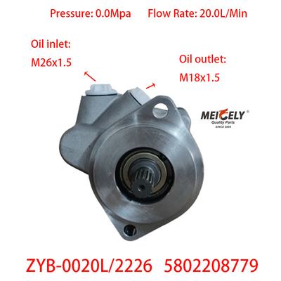 Vorrat Weichai Motorlenkpumpen 5802208779 für SAIC Hongyan