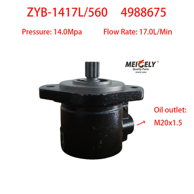 Cummins ISD ISDE 4BT Motor 4988675 Steuerungssteuerung Hydraulikpumpe