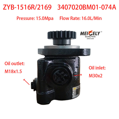 SHACMAN F3000 Neuer Weichai Motor 3407020BM01-074A Lenkpumpe