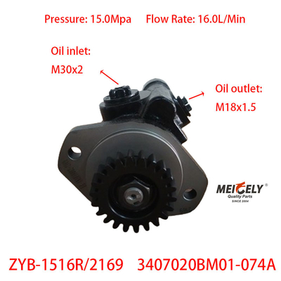 SHACMAN F3000 Neuer Weichai Motor 3407020BM01-074A Lenkpumpe