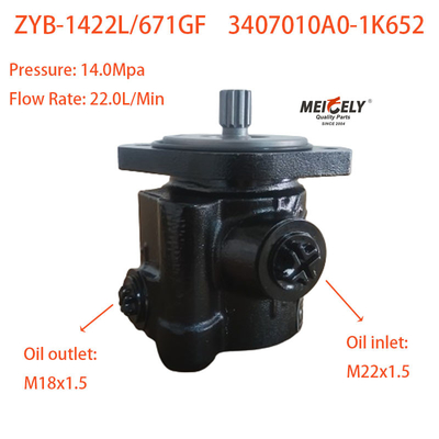 Leistungslenkenpumpe für Cummins ISDE Dieselmotoren ZYB-1422L/671GF