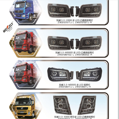 LED-Scheinwerfer für Shaanqi-Schwerlastwagen H3000 M3000S X3000