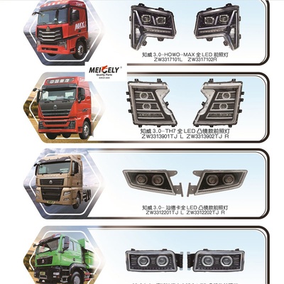 Voll LED 92101-Y4010XH Scheinwerfer für Sinotruck HOWO MAX