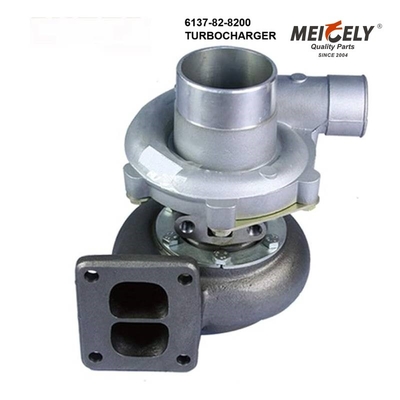 Turbolader TO4E53 6137-82-8200 für Komatsu-Motor S6D105 Bagger PC200-3