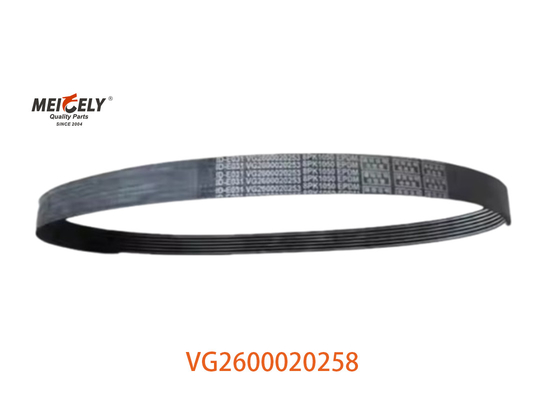 Warm verkaufte VG2600020258 Alternator Gürtel Motoren Ersatzteile für HOWO