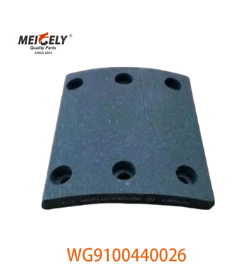 Bremsbelag WG9100440026 für den SINOTRUK HOWO schweren Lkw WG9100440028