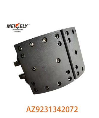 High Performance AZ9231342072 Halbmetall-Bremsschuhe für SINOTRUK HOWO