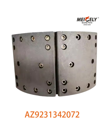 High Performance AZ9231342072 Halbmetall-Bremsschuhe für SINOTRUK HOWO
