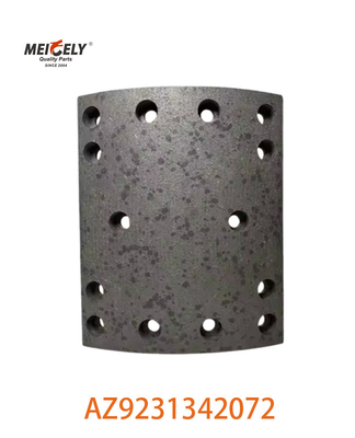 High Performance AZ9231342072 Halbmetall-Bremsschuhe für SINOTRUK HOWO