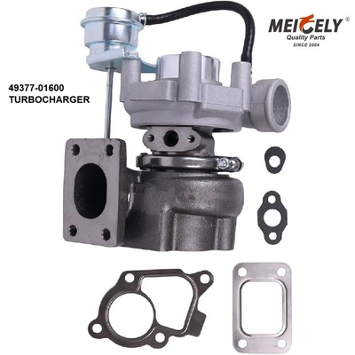 TD04L-10T Turbolader Turb 49377-01600 49377-01601 6205-81-8270 Kompatibel mit Komatsu PC130-6 PC130-7