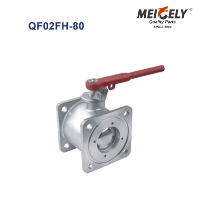 Hochwertiges Runden- / Quadratflanschen-Kugelventil QF02YH-80 QF02FH-80 für Tank